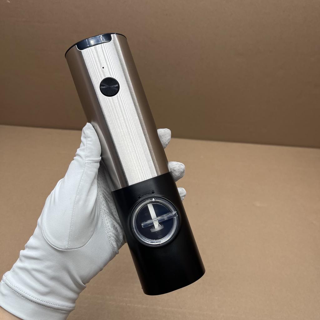 Base-Charging & Button-Control Electric Pepper Mill 70ML Rechargeable Salt and Pepper Grinder Mills
