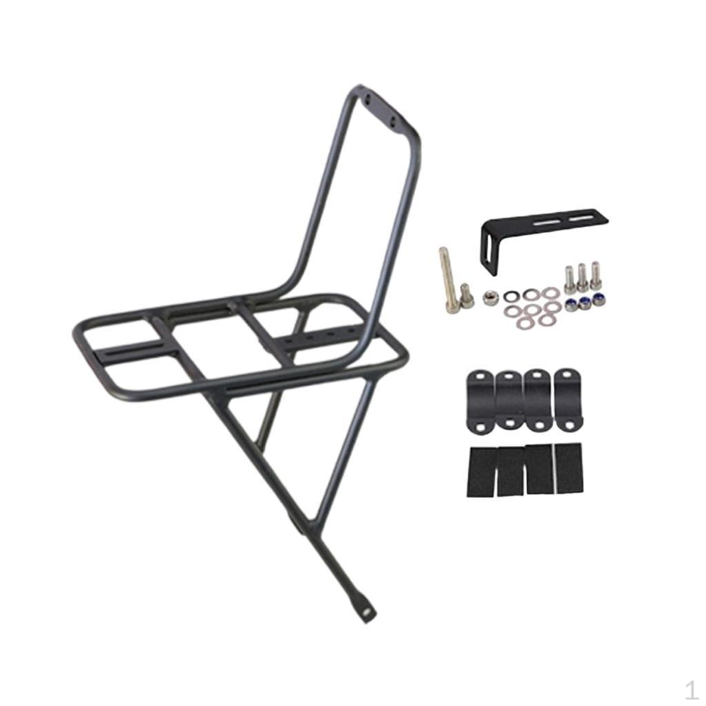 

Front Fork Rack for Cargo And Pannier Storage Disc Brake