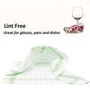 6/12Pcs Kitchen Towels, HOOHNICE, Classic Plaid Dish Towel Scouring Pad