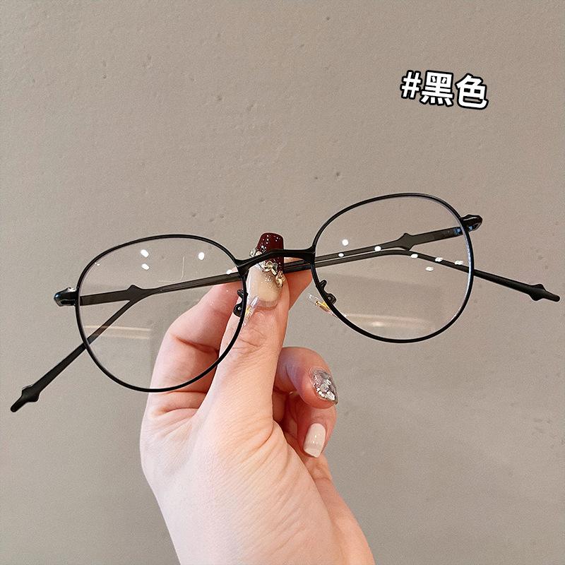 New Stylish Round Blue Light Blocking Glasses for Women High Quality Computer Eyeglasses Frame