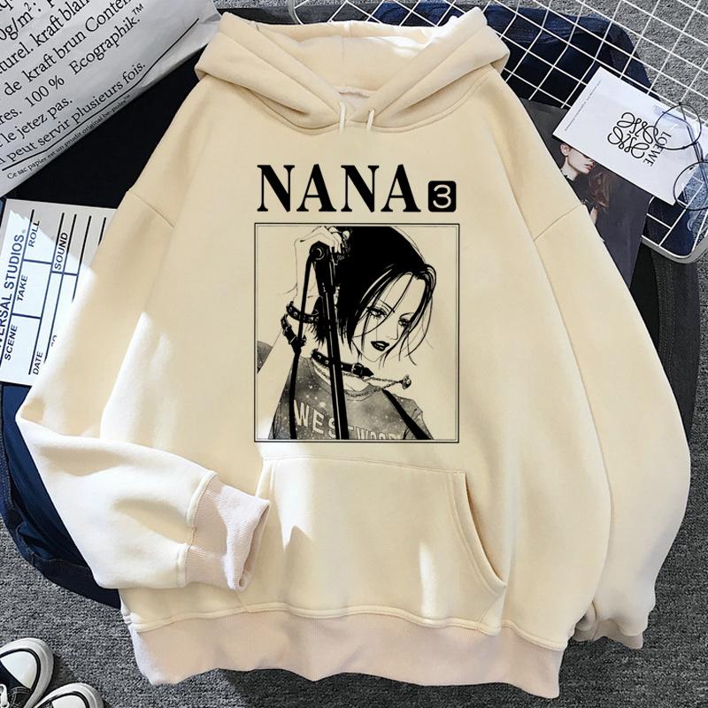 Nana Hoodies Women Y2k Aesthetic 2022 feUnisex Sweatshirts Pullover Graphic Printed