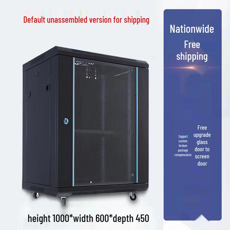 Wall-Mounted Network Rack: 6U/4U/12U Small Cabinet for Monitor Equipment and Switches