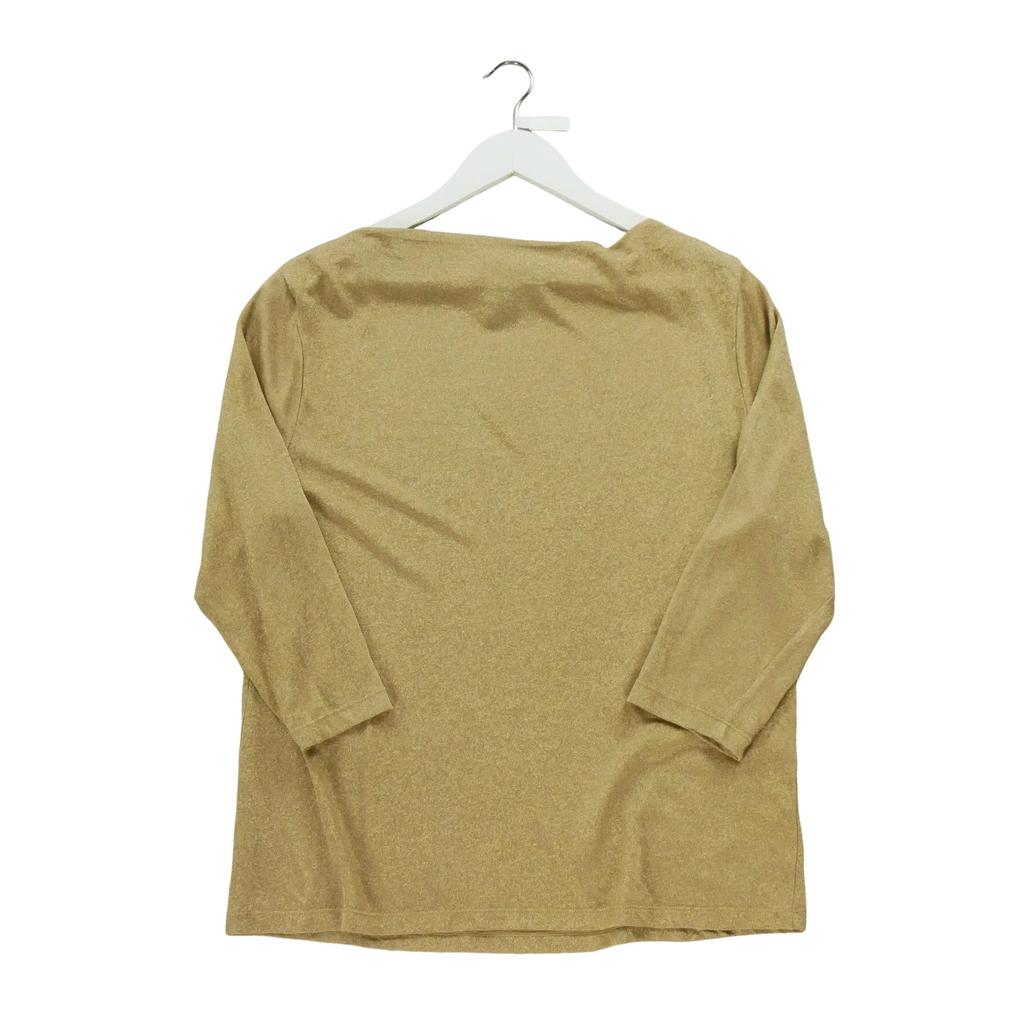 Long Sleeve Women's T-shirt Gold