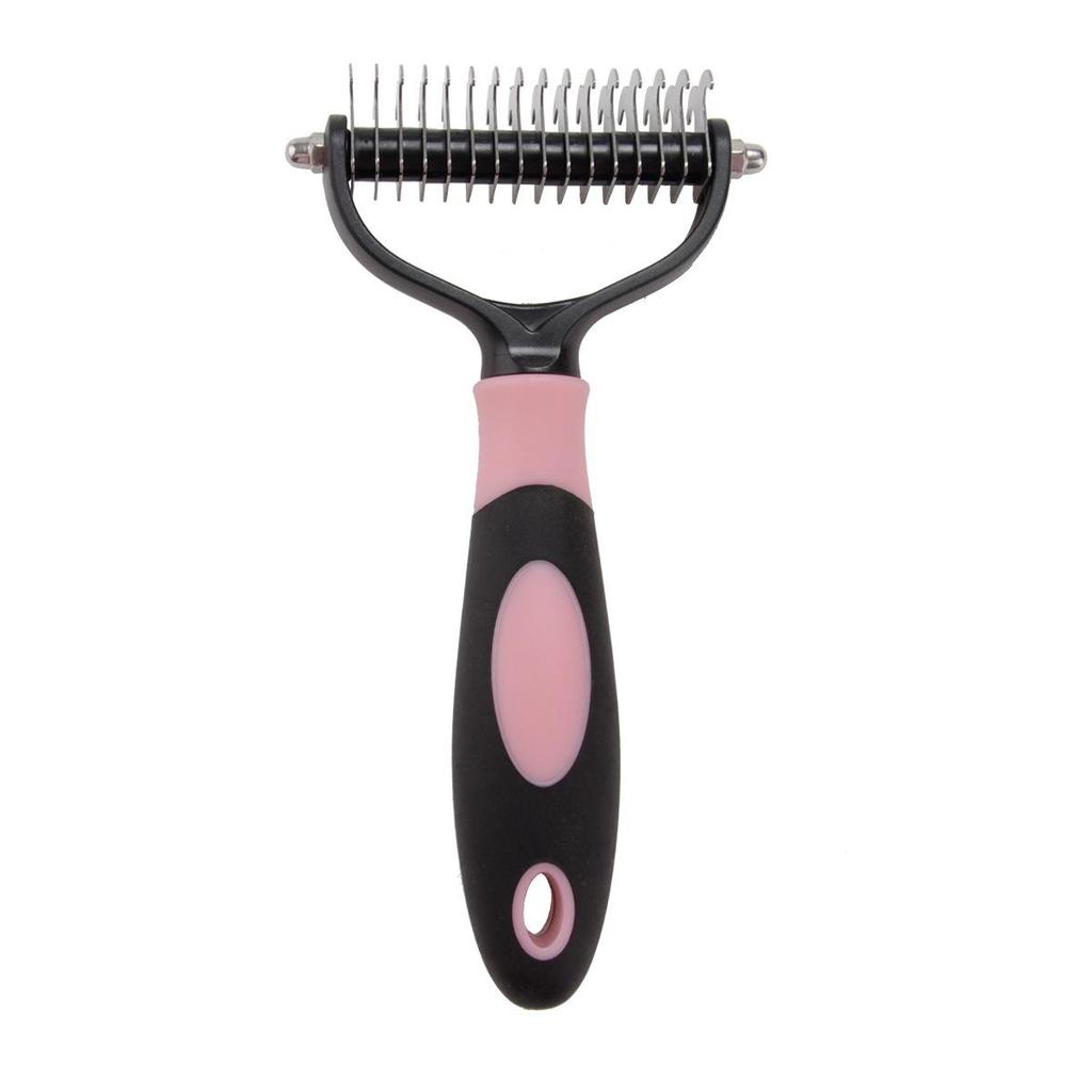 Pet Dog Comb Hair Remover Cat Comb for Long Hair Curly Dogs Cats  Removal Undercoat Pet Brush Rake Dematting Brush Dog Supplies