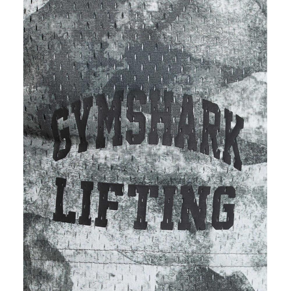 Gymshark Lifting Mesh 5 Shorts Metal Grey A1b9x Gc85