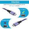 S24 Ultra USB Type C Cable Fast Charging 6FT/2Pack for Samsung Galaxy S24/S23/S22/S21/S25/S25 Ultra,3.1A USB C To USB A Cord Android Phone Car Cable