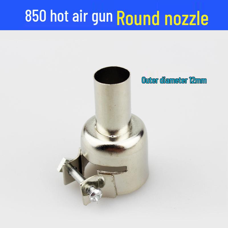 Universal Hot Air Gun Nozzles 850 852 858: Desoldering Station Square & Round Steel Mesh Nozzles