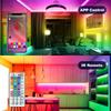 Smart  44 Key Bluetooth 5050 LED Strip Lights Infrared Control RGB5050 Flexible 5V Neon Ice Lighting Lamp for Bedroom Decoration TV Backlight