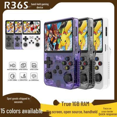 R36S Open Source 3D Dual-System Handheld Retro Game Console