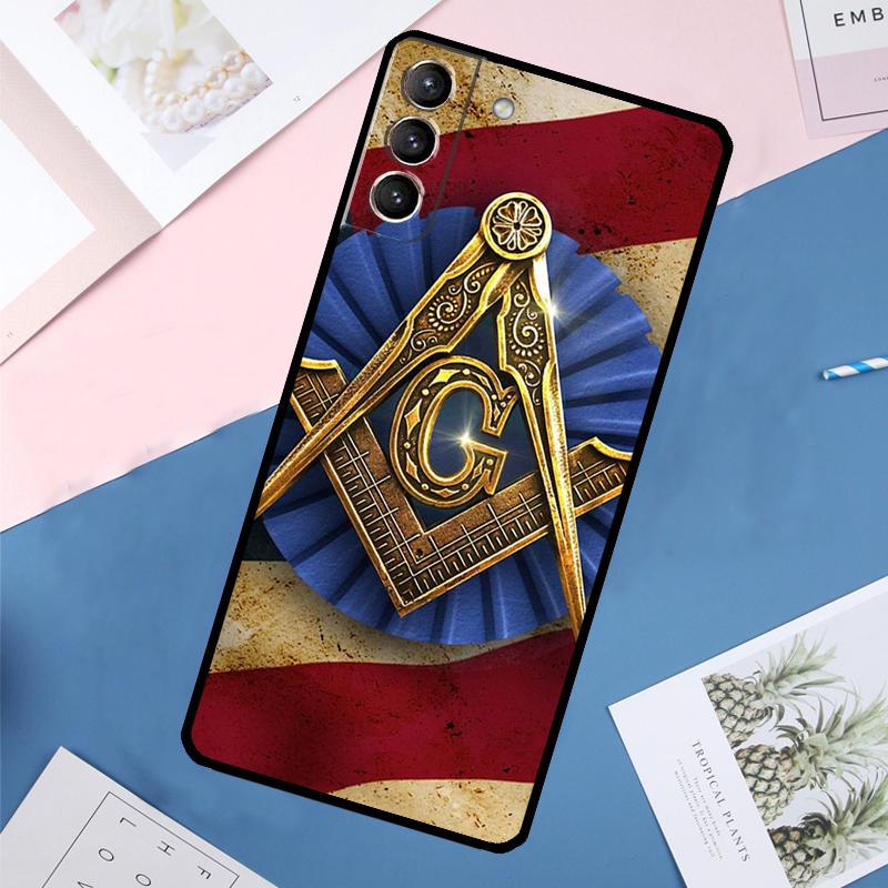 

Freemasonry Logo Symbol Case For Samsung Galaxy S25 Ultra S24 S23 S22 S21 Ultra S9 S10 Plus S23 FE S25 FE Back Cover Galaxy S24 FE