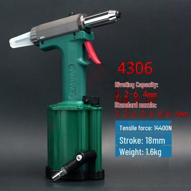 Naiwei High-Force Pneumatic Rivet Gun for Stainless Steel Rivets