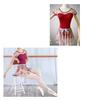 ProDance Wine Red Old Rose Black Navy Floral Half Cup