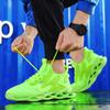 Summer Plus Size Men's Trendy Blade Fly-Knit Sneakers Fashion Running Men's Shoes