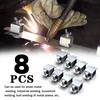 8pcs Welding Butterfly Clip Clamps Holder Butt Welding Clamp Welding Positioner Fixture Adjustable for Welding Clamps