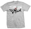 PEARL JAM T-Shirt Shark Cowboy Brandneu Offiziell