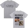 Rapper RELS B Skinny Flakk A New Star Album Tshirt Unisex Women Clothing Fashion Hip Hop Tshirts Cotton Loose T Shirts Streetwear