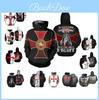 Felpa Cosplay Cavaliere Crociato Morbida Comoda Unisex con Stampa 3D Giacca con Cappuccio per Stile Medievale