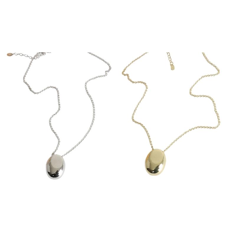 Water Drop Pendant Necklace for Women Titanium Steel Clavicle Chain Waterproof Choker Aesthetic Collar Jewelry Gift