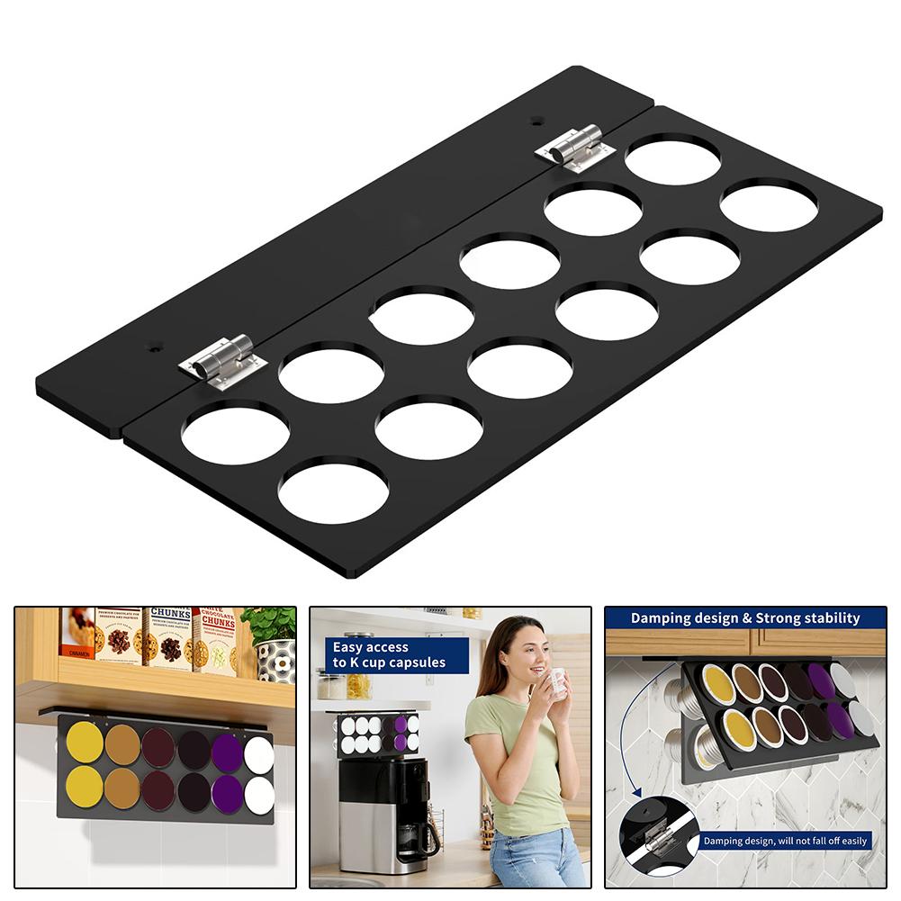 Coffee Capsule Shelf Espresso Makers Shelf Storage