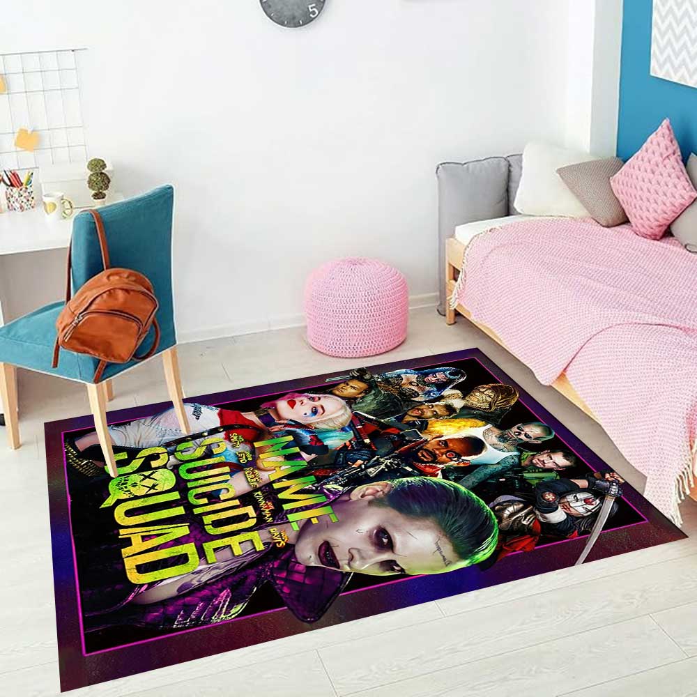Warnermedia (2) Customize your name rug, office chair cushion, home bedroom living room gift.
