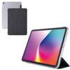 Elecom IPad Air Fabric Flap Thin and Clear 11-inch (M3/M2) 10.9 (5th/4th Generation) Case, Case, Lightweight, Back, 2-Angle, Black, TB-A25MWVCBK