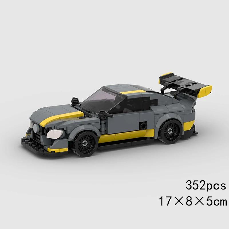 Speed Convertible MOC Car Super Race Technical Vehicle Model Building Block Racing Rally Sports Brick Christmas Gift Toy City