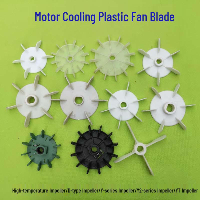 Plastic Cooling Fan Blade for 220V/380V Electric Motor and Booster Pump