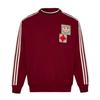 adidas Originals Crafted Crewneck Sweatshirt 'Collegiate Burgundy' KU1423