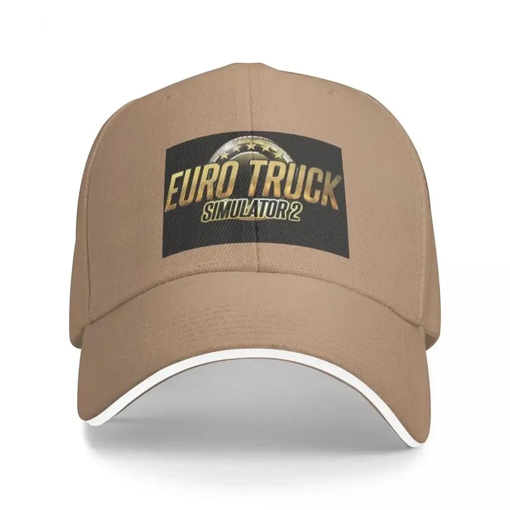Lovers of Euro Truck Simulator 2 Baseball Cap Mountaineering Streetwear Christmas Hat Elegant Womens Hats Unisexs