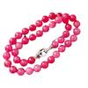 Vintage Pigeon Blood Red Natural Quartzite Optimized Ruby Color Necklace Niche Premium Sense Collarbone Chain