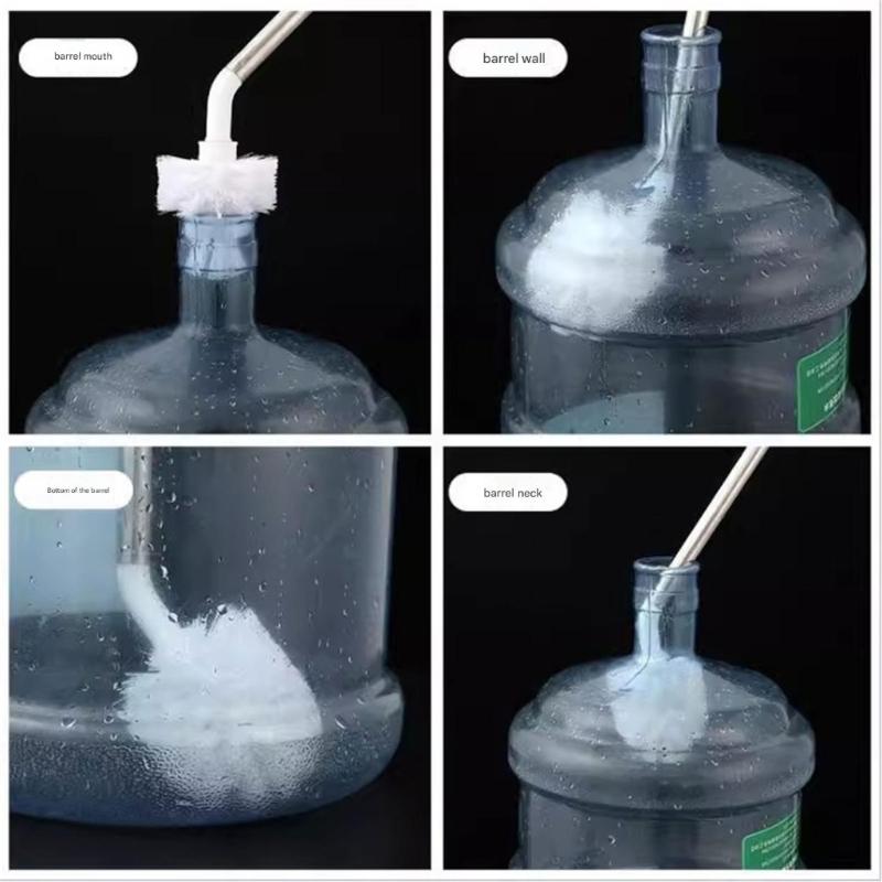 Durable Efficient Bottles Scrubber With Nonslip Grip Efficiently Cleans Tall Mugs Flasks And Hard To Reach Area