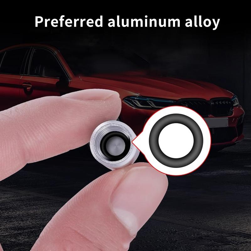 Car Metal Tire Valve Caps Knurled Core Cap Accessories Tire Dust Cap For Infiniti Q50 FX35 Q30 G37 Q70 QX70 G35 Q60 QX50 QX60 tcz1