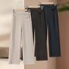 2026 Spring Stylish High-Waisted Straight-Leg Pants for Middle-Aged Women: Versatile Casual Pants for Spring & Autumn