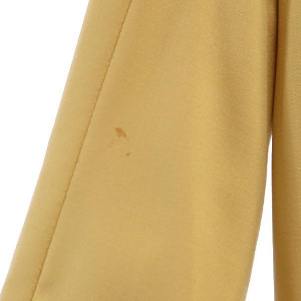 CELINE Made in France Long sleeve one piece 36 Yellow With belt loop Women Used