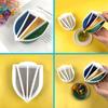 Split Cups For Paints Pouring Acrylic Paint Pouring Cup Silicone Art Paints Tree Rings Ribbons Fluid Pour Supplies For DIY Art
