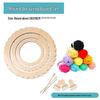 Children's Art Area Wool Knitting Board - DIY Weaving Material Kit for Kindergarten & Large Class Teaching