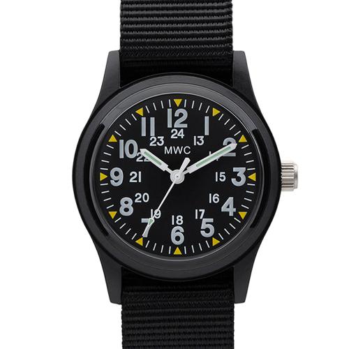 [MWC Watches] MWC Watches Vietnam War U.S. Military Watch Black FREE