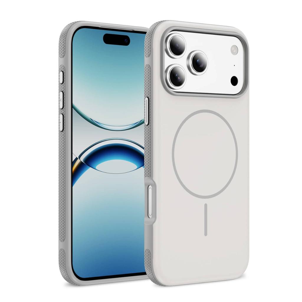 Magnetic Case for iPhone 17 Pro Max/17 Pro/Air/17/16/15/14/13/12 Pro Max, Slim Frosted Non Slip Case Support Wireless Charging