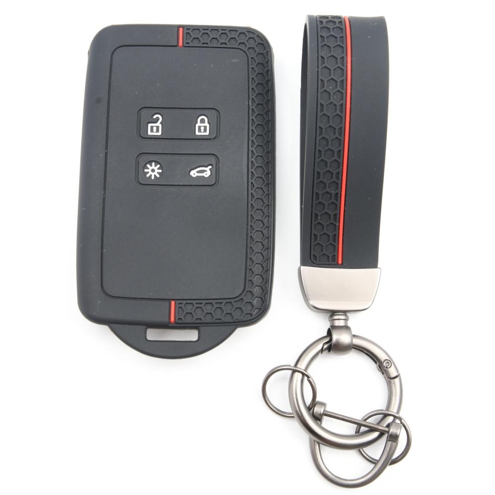 Sleutelhoes voor Renault Duster Captur Arkana Kadjar Clio Megane Austral Laguna met Sleutelhanger Krasbestendige Bescherming Schokbestendige Bescherming