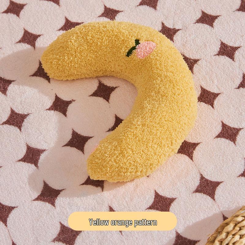 Cat & Dog U-Shaped Neck Support Pillow - Soft, Thick Cushion for Pets
