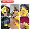 Ultra thick car ultra-fine fiber cleaning towel, polished and waxed car detail towel, household cleaning towel