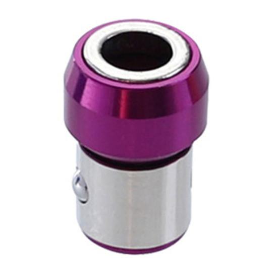 

Насадка для отвертки Магнитное кольцо Противоскользящая Высокоточная Долговечная Металлическая Съемная Насадка для шурупов фиолетовый