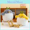 Adorable Creative Plush Bird Doll 8 Inch Soft Toy For Weddings And Gifts In Yellow Brown Gray