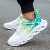 Herren Laufschuhe Bequem Dicksohlig Atmungsaktiv Rutschfest Lässige Herrenschuhe Leicht Weich Mesh Schnürschuhe Sportschuhe Herren
