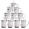 Ceramic Meeting & Tea Cup Set with Lid