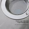 Kitchen Sink Strainer Stainless Steel, LASSHSWA Kitchen Sink Drain Strainer, Sink Strainers for Kitchen Sinks with Large Wide Rim 4.5" Diameter (2