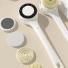 Body Scrubber 5MultiUse Brush Head IPX7 Waterproof Rechargeable Long Handle For Deep Pore Cleansing Relaxing Tool