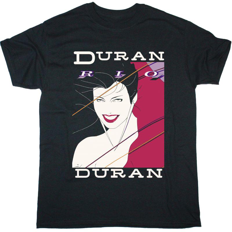 

Черная футболка унисекс Duran Duran Rio