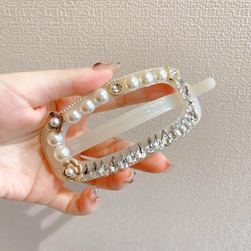 

Retro Baroque Camellia Hair Clip, Large Size, High Quality, New Arrival Hairpin for Women