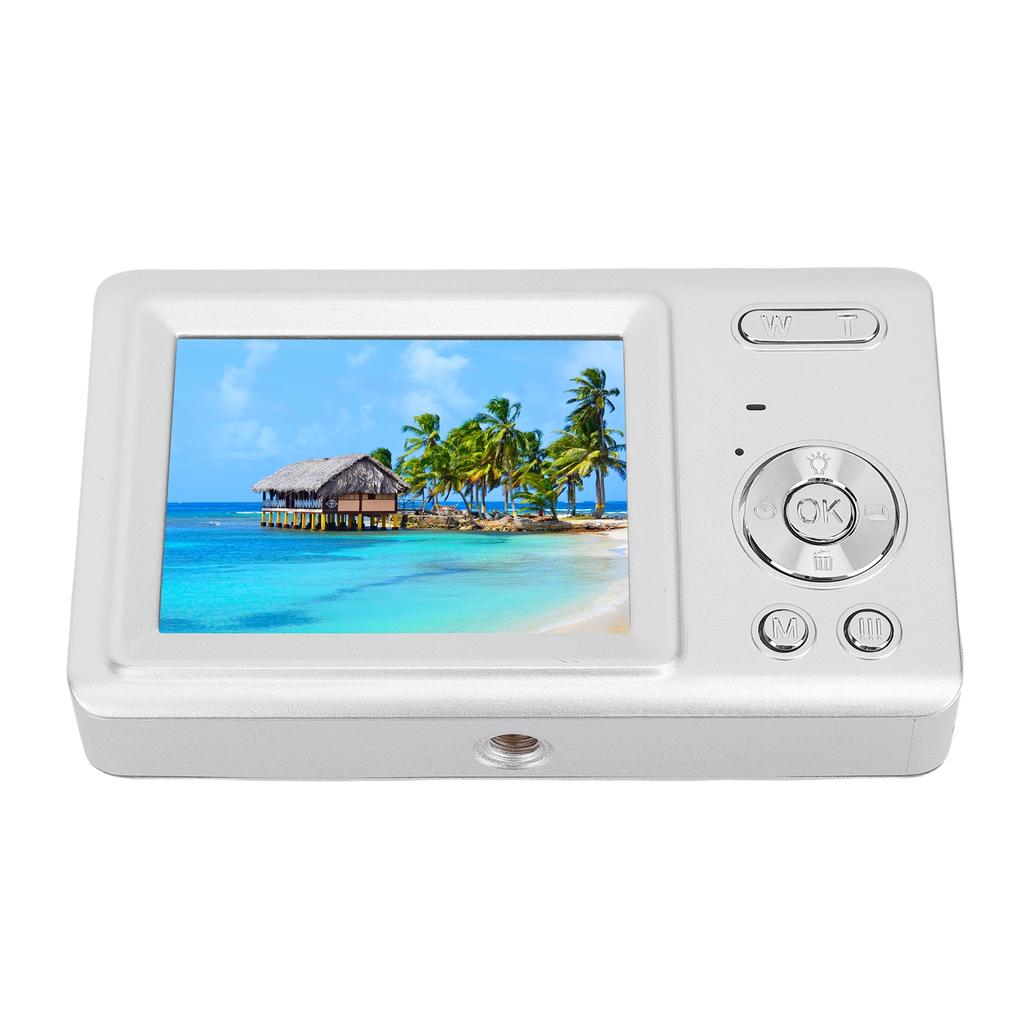 4K Digital Camera 64MP HD AF Auto   16X Zoom Anti Shake Portable Compact Camera for Travel Photography